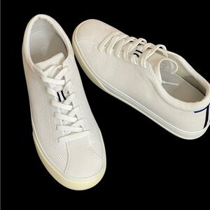 Rothys‎ Womens US SZ 8.5 White Lace Up Sneaker Stretch Knit
Upper Casual Shoes